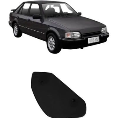 Capa Lateral Banco Carona Escort Preto S/Furo