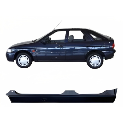 Caixa De Ar - Ford Escort Zetec 1993/2003 - Externa / Quatro Portas / Lado Esquerdo (Motorista)