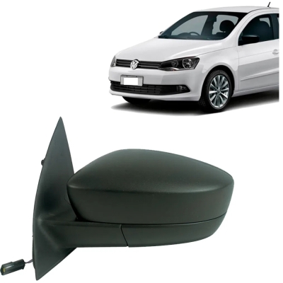 Retrovisor Externo - Volkswagen Golf 2012/2015 - Quatro Portas / Com Controle Elétrico / Sem Seta (Pisca) / Esquerdo (Motorista)