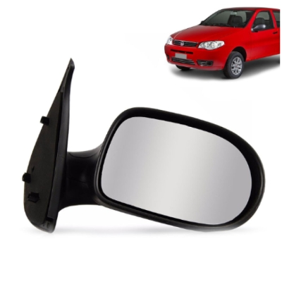 Retrovisor Externo Fiat Palio Fire Economy/ Strada Fire 11/17 2 Portas Fixo Lado Direito