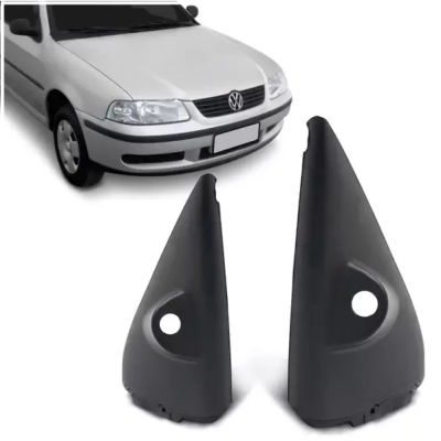 Acabamento Interno Do Retrovisor - Volkswagen Gol 1995/2014 (G2, G3 e G4) - Com Furo / 4 Portas / Esquerdo