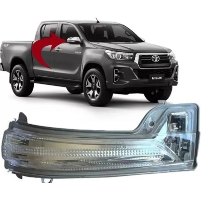 Pisca Seta Retrovisor Hilux Sw4 2016 A 2024 Lado Direito
