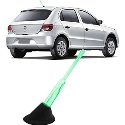 Antena Teto Decorativa Traseira Haste Verde