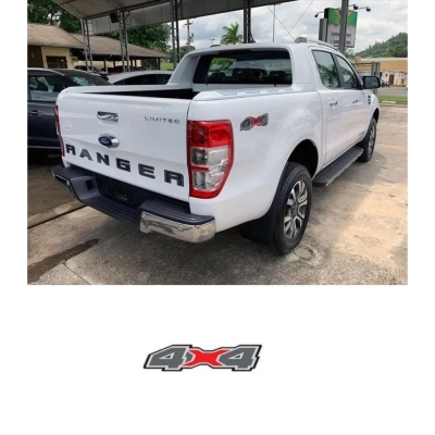 Emblema 4x4 Da Ford Ranger 2019 - (Unidade).