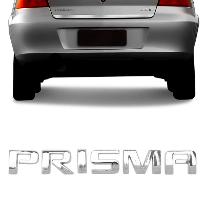 Emblema 'PRISMA' - Chevrolet Prisma 2007/2019 - Cromado