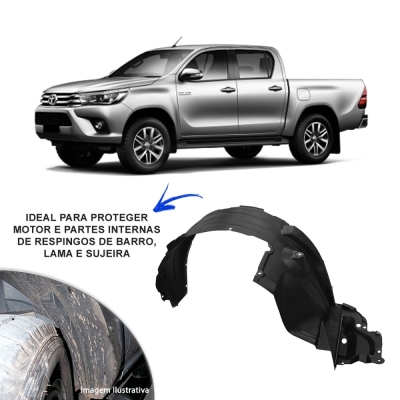 Parabarro - Toyota Hilux 2015/2018 - Dianteiro / Esquerdo