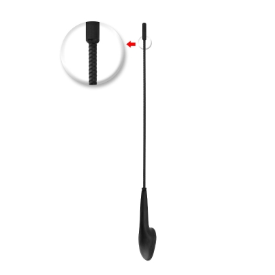 Antena de Teto Dianteira Receptiva - Fiat Brava, Mobi, Novo Uno, Palio, Weekend, Punto 1996/2018 - Haste Expiral - (Sem Cabo) - 40CM