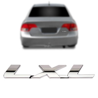 Emblema 'LXL' - Honda Civic 2007/2011 - Cromado