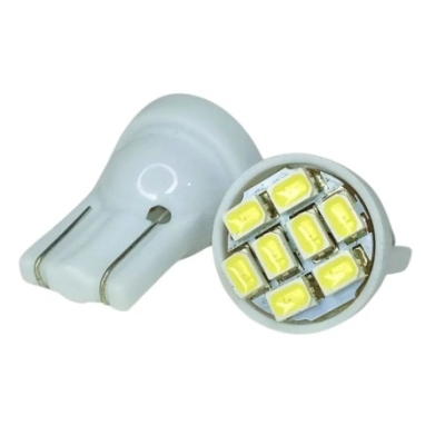 Led Pingão Maior T20 1 Polo 8 Leds Smd 0506 10 Par