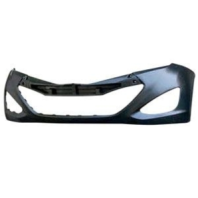 Parachoque Envolvente Dianteiro HB20 Hatch, Sedan / Preto Liso Com Furo - 2013/2015