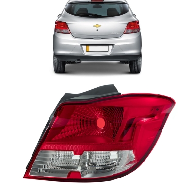 Lanterna Traseira - Chevrolet Onix 2012/2019 - Acrilica / Bicolor / Lado Direito