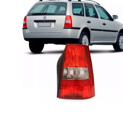 Lanterna Traseira Acrílica Bicolor | Vw Parati G3 2003/2005 - Lado Direito