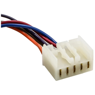 Chicote Reparo Botoeira Ventilador Interno Caixa Ar Fiat Ducato 5 Vias Femea 6,3MM