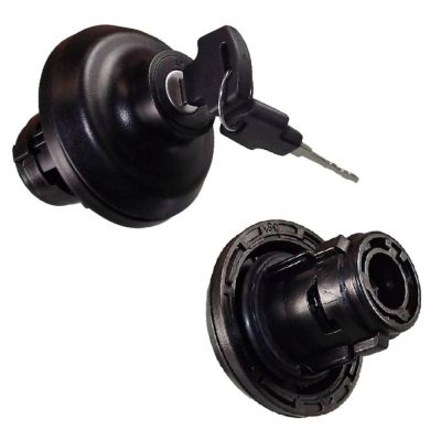 Tampa Do Tanque De Combustível - Ford Courier 1997/2013 / Fiesta 1996/2002 / Ka 1997/2002 - Valvulada / Com Chave
