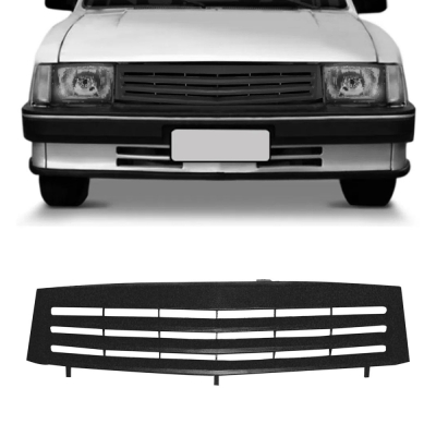 Grade Frontal Do Radiador - Chevrolet Chevette 1987/1993 - Preta / Modelo Original