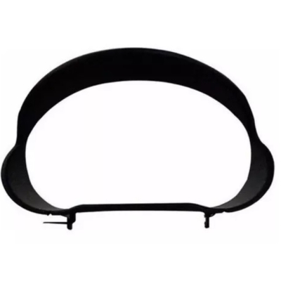 Moldura De Cobertura Do Painel (Velocimetro) - Volkswagen Gol / Parati / Saveiro 2000/2005 (G3) - Aro / Preto