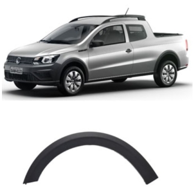 Acabamento Paralama Vw Saveiro G7 Robust Lado Esquerdo