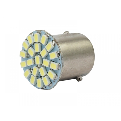 Lâmpada Led Super Branco (Modelo 1141 Ba15s-3014-22smd S/Blister | 5320) 22 Leds.