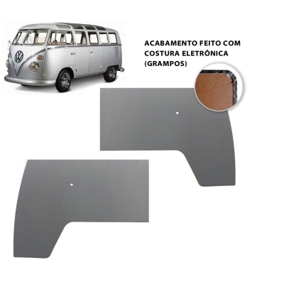 Revestimento Lateral Dianteiro Vw Kombi - (Cinza) - 1967/1975.