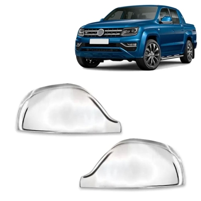 Capa Para Retrovisor - Volkswagen Amarok 2010/2020 - Cromado / Lado Direito