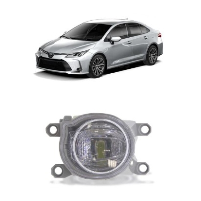 Farol Auxiliar Toyota Corolla Após 2020 Com Led Lado Direito