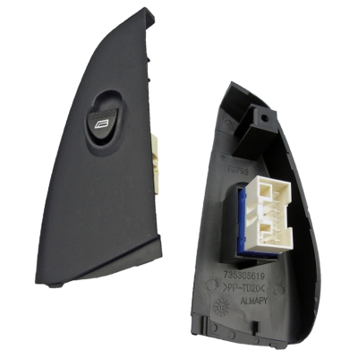 Interruptor Do Vidro Elétrico - Fiat Palio / Palio Weekend / Siena / Strada 2001/2004 - Dianteiro Direito (Carona)