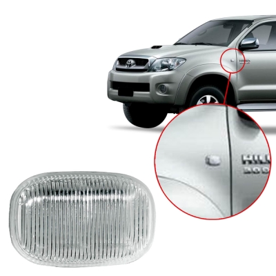 Lanterna Lateral - Toyota Hilux 2004/2011 e Corolla 2001/2004 - Cristal Lado Direito/Esquerdo