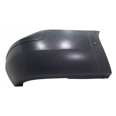 Ponteira Parachoque Traseiro Saveiro Volkswagen G5 G6 2010 A 2016 Lado Esquerdo Preto