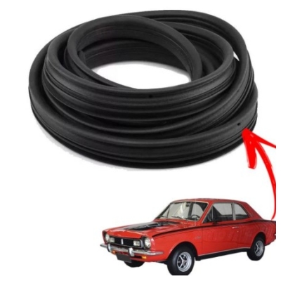 Borracha Porta Mala Sem Aba 4060mm Perfil Alto Gol Até 1994