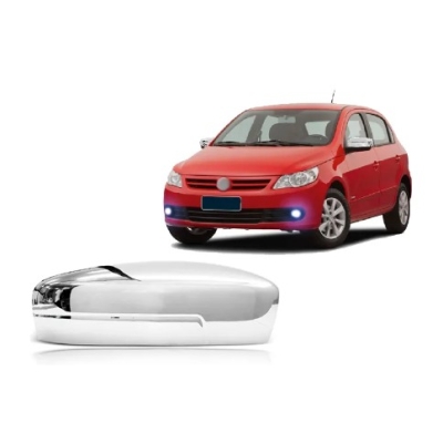 Capa Retrovisor Gol Após 2009 Cromado Lado Direito