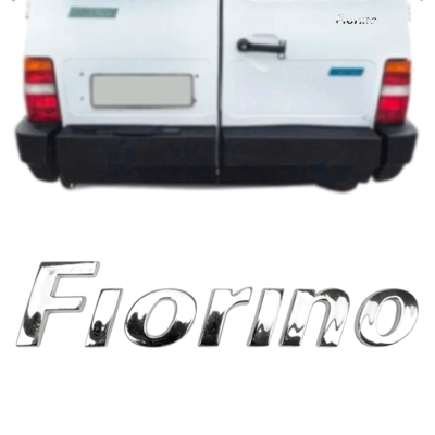 Emblema 'Fiorino' - Fiat Fiorino 2004/2013 - Cromado