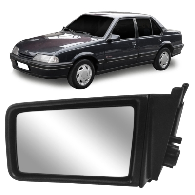 Retrovisor Externo - Chevrolet Monza 1991/1993 - Duas Portas e Quatro Portas / Sem Controle / Esquerdo (Motorista)