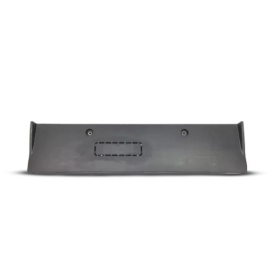 Moldura Da Placa Traseira Fiat Strada 2004 A 2013 Preto