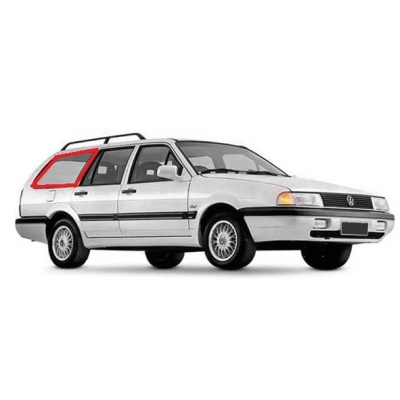 Borracha Janela Lateral Fixa Quantum Até 1991 Sem Friso Lado Esquerdo