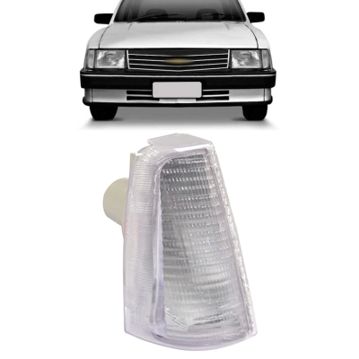 Lanterna Cristal Dianteira Do Gm Chevette, Chevy, Marajo (Modelo Cibie) - 1983/1993 - Lado Direito.