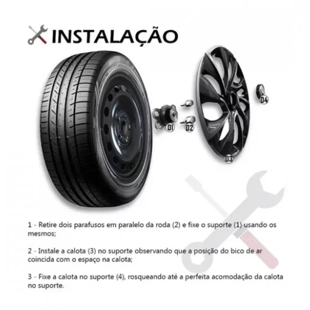 Rodas Fiat Uno Sporting Aro 14 Uno Palio(jogo)+bicos Grátis