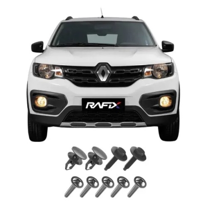 Parafuso Grade Do Radiador M6 Sextavado Com Flange Kwid 2018 A 2024