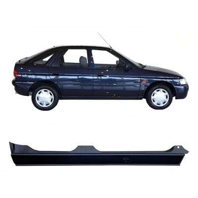 Caixa De Ar - Ford Escort Zetec 1993/2003 - Externa / Quatro Portas / Lado Direito (Carona)