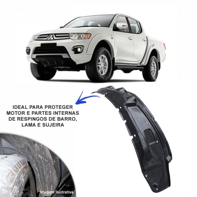 Parabarro - Mitsubishi L200 Triton 2007/2015 - Dianteira / Esquerdo / Posterior