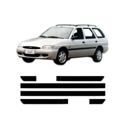 Friso Lateral Ford Escort Zetec 1997 A 2002 4 Portas