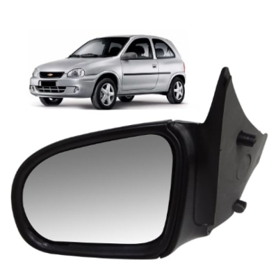 Retrovisor Externo Gm Corsa/ Wagon/ Wind 94/02 Pickup 95/03 Corsa Classic 95/16 2/4 Portas Fixo Lado Esquerdo