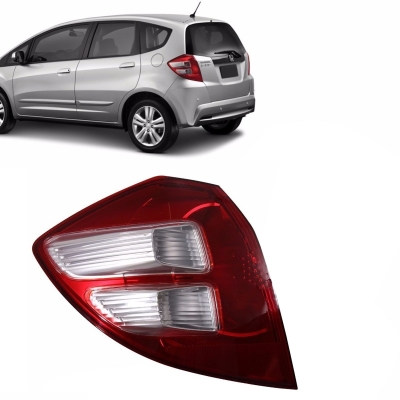 Lanterna Traseira Acrílica Bicolor | Honda New Fit 2009/2014 - Lado Esquerdo