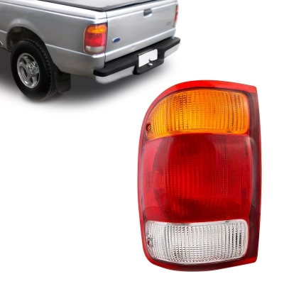 Lanterna Traseira - Ford Ranger 1998/2004 - Acrilica Tricolor Lado Esquerdo