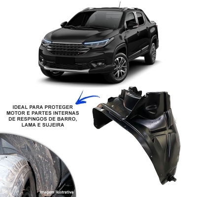 Parabarro - Fiat Strada 2020/2024 (Manual) - Dianteiro / Esquerdo