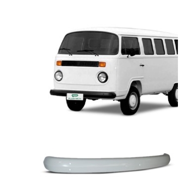 Parachoque Kombi 1997 A 2014 Dianteiro De Aço Branco