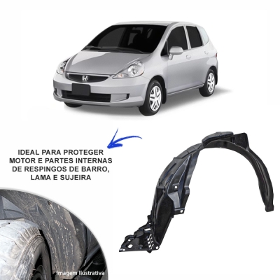 Parabarro - Honda Fit 2004/2008 - Dianteiro / Esquerdo