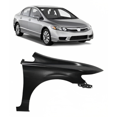 Paralama - Honda Civic 2007/2011 - Lado Direito (Carona)