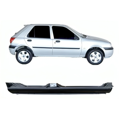 Caixa De Ar - Ford Fiesta Street 1996/2005 - Externa / Quatro Portas / Lado Direito (Carona)