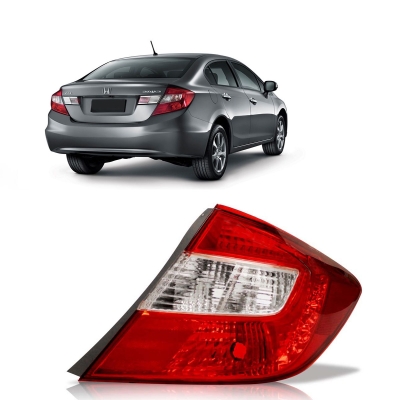 Lanterna Traseira Acrílica (canto) | Honda Civic 2012/2016 - Lado Direito