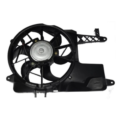 Eletroventilador - Volkswagen Parati 1995/2005 / Gol / Saveiro 1995/2008 (1.6, 1.8 e 2.0) (G2, G3 e G4) - 6 Pás / Sem Ar Condicionado / Com Defletor